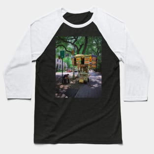 Fifth Avenue Central Park Manhattan New York City Baseball T-Shirt